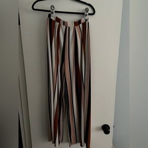 Multi Colored Striped Pants